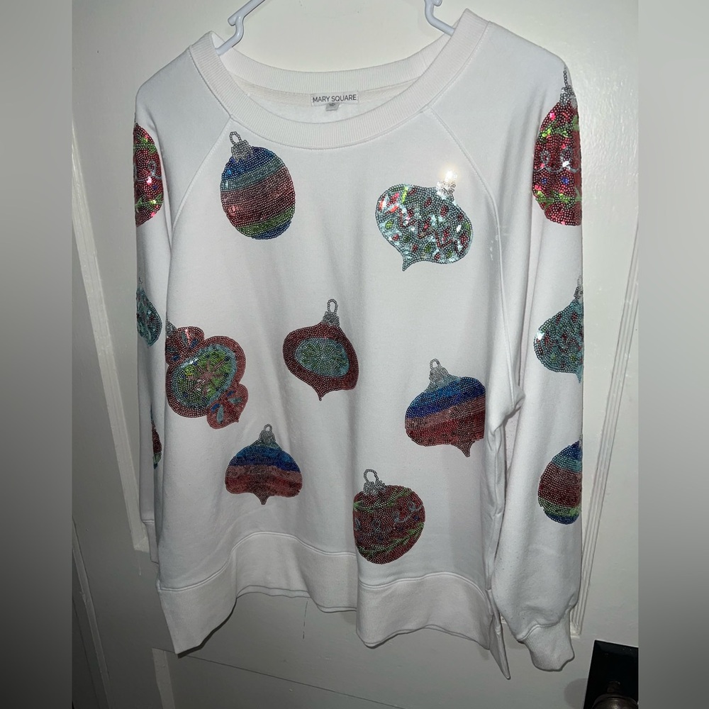 Mary Square Christmas sweater